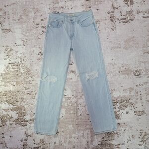 Levis Low Pro Straight Light Wash Size 28